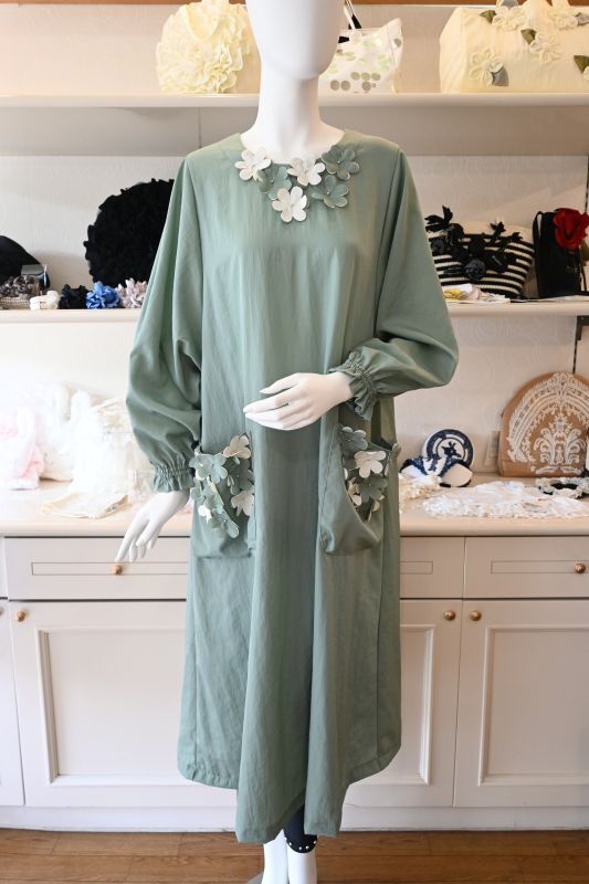 楽天市場】再入荷 正規販売代理店さえらポテチーノ エプロン黒グリーン