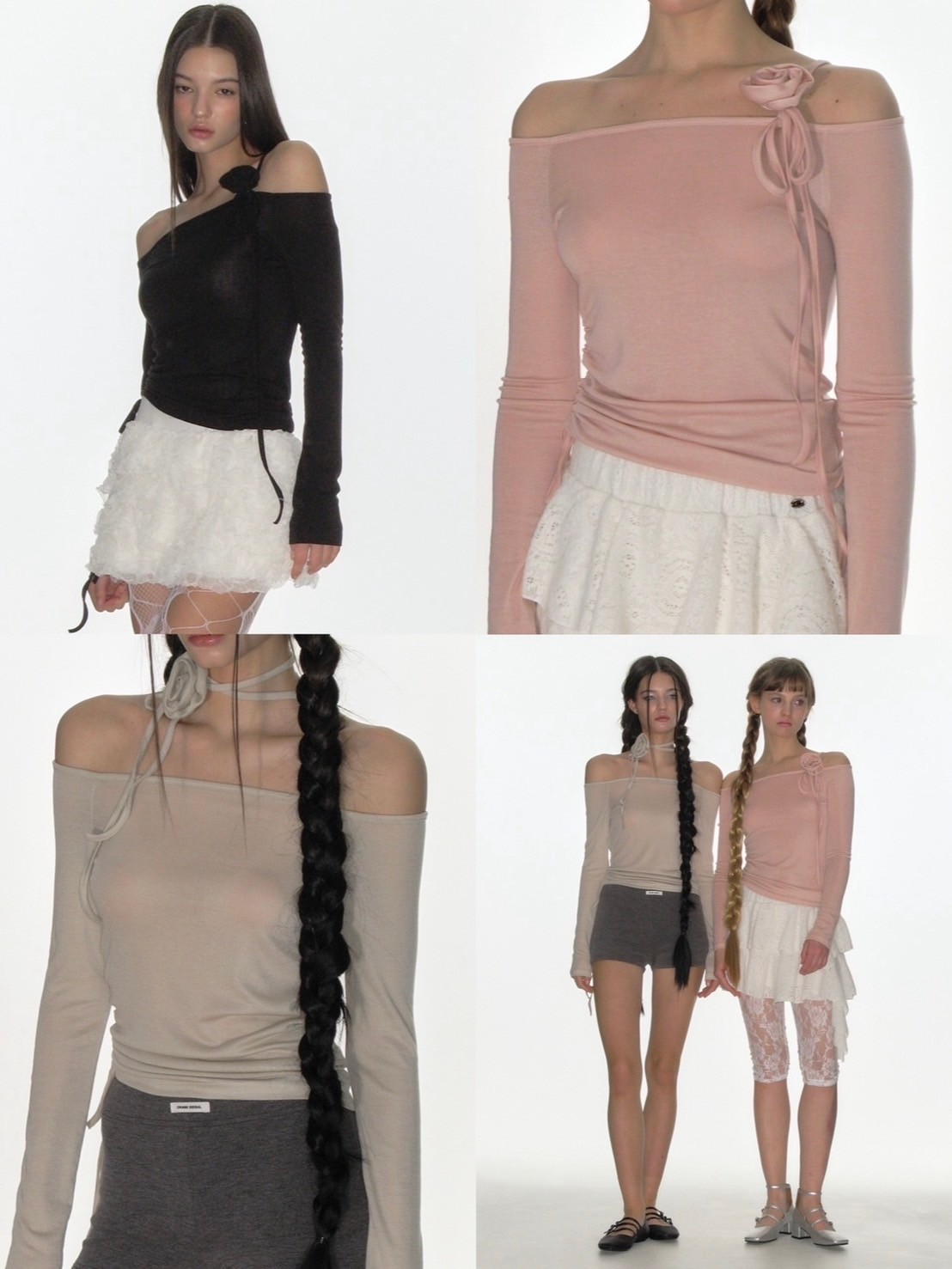 楽天市場】正規品【 CRANK ROSE STRING Off SHOULDER TOP 】 クランク