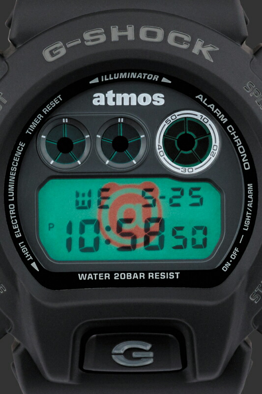 楽天市場】G-SHOCK BE@RBRICK x atmos DW-6900 : MEDICOM TOY TOKYO