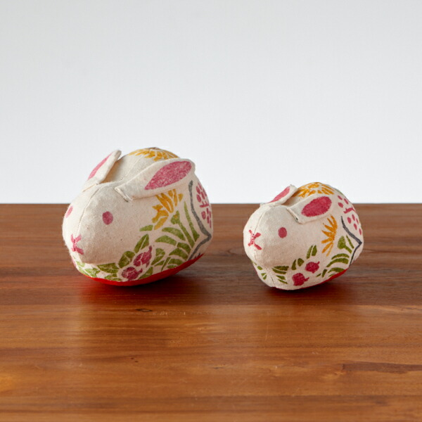 楽天市場】□真工藝 木版手染めぬいぐるみ 干支シリーズ・親子セット