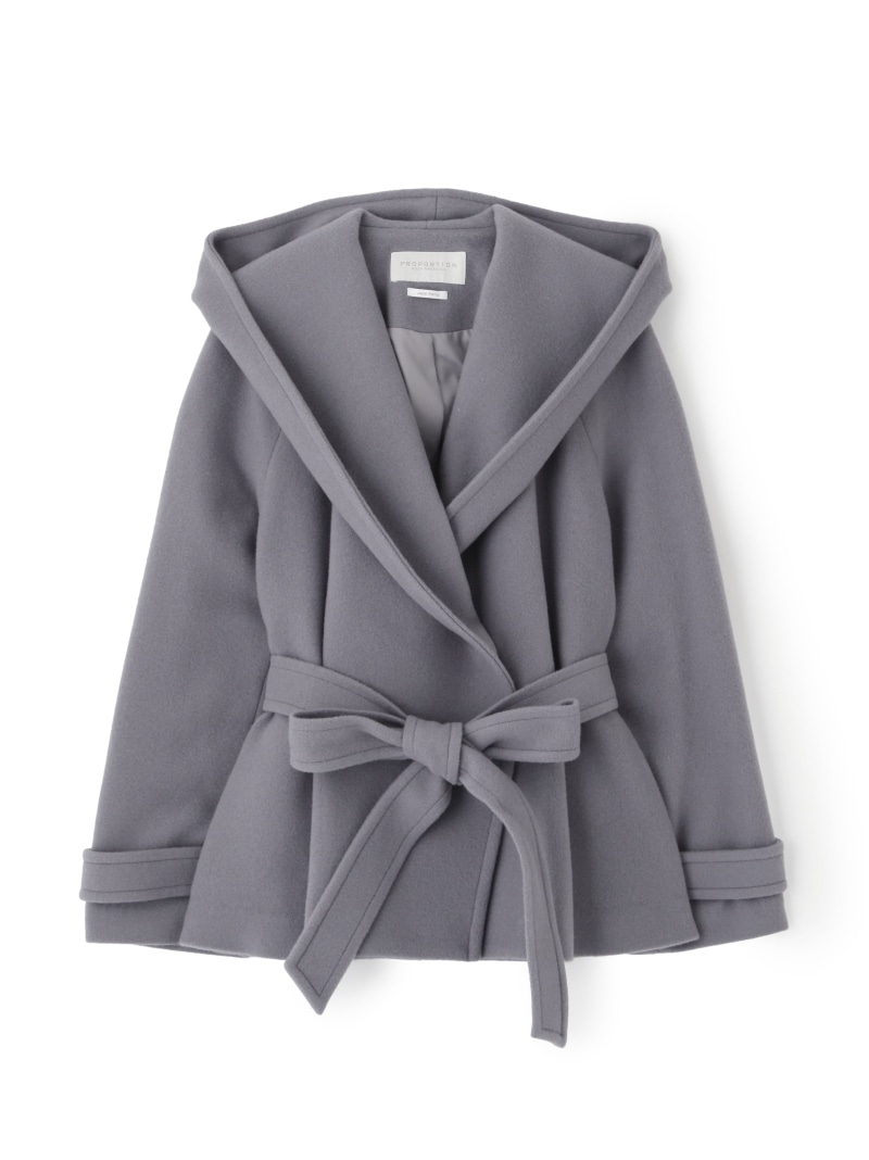 楽天市場】【SALE／50%OFF】ショート丈ガウンコート 24AW PROPORTION