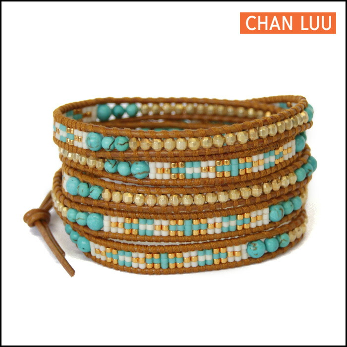 楽天市場】CHAN LUU チャンルー ターコイズミックスビーズラップ
