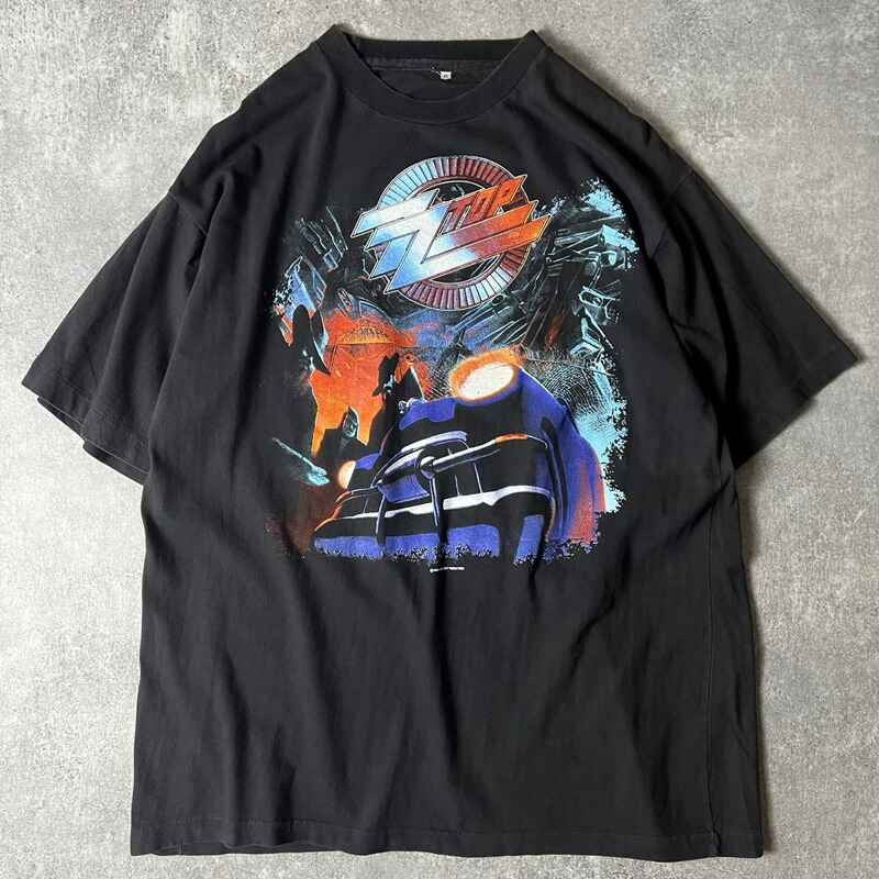 楽天市場】90s ZZ TOP RECYCLER ワールド ツアー プリント 半袖 T