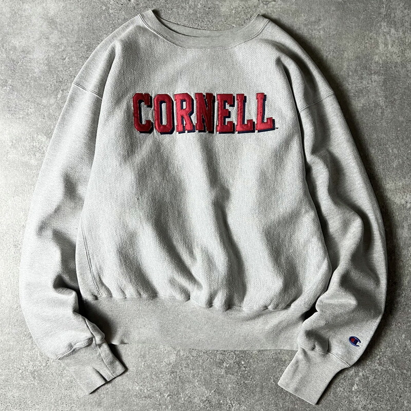 楽天市場】90s Champion カレッジ パッチ 刺繍 リバースウィーブ