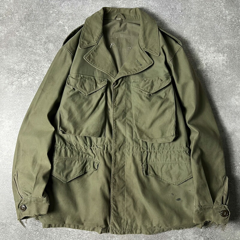 楽天市場】40s US ARMY 米軍実物 M-43 フィールド ジャケット 36R / 40
