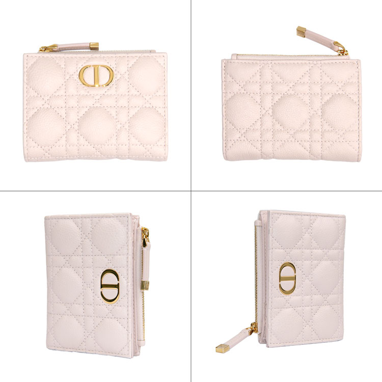 楽天市場】【ラッピング済 ショップ袋付】ディオール 財布 二つ折り 二