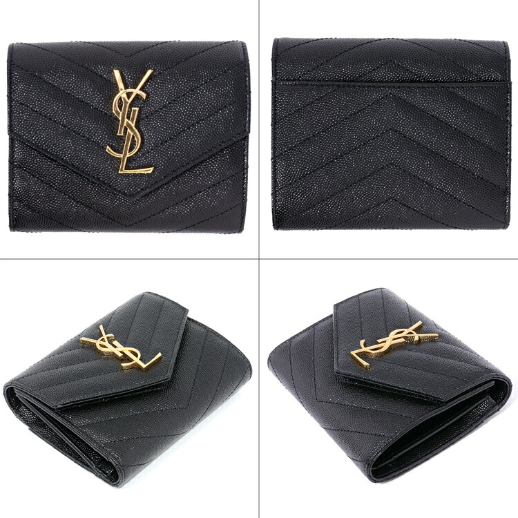 楽天市場】【国内正規品/ラッピング済】サンローラン 財布 三つ折り