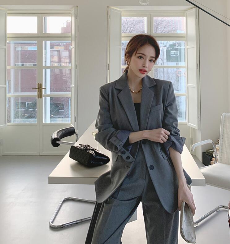 楽天市場】【送料無料】 2点セット スーツジャケット+ガウチョパンツ