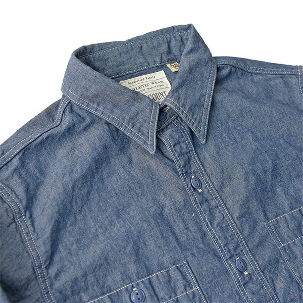 楽天市場】フルカウント FULLCOUNT シャンブレー シャツ 4810 ワーク
