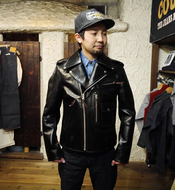 楽天市場】Y'2 LEATHER ワイツーレザー ライダース HR-55 VINTAGE