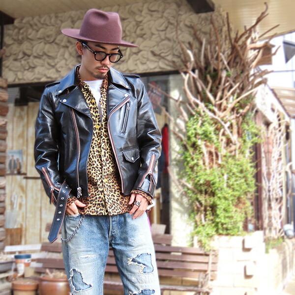 楽天市場】Y'2 LEATHER ワイツーレザー ダブル ライダース ジャケット