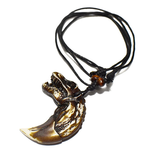 楽天市場】チベット密教 ヤクの骨 彫刻 カービング トカゲ 角（ホーン