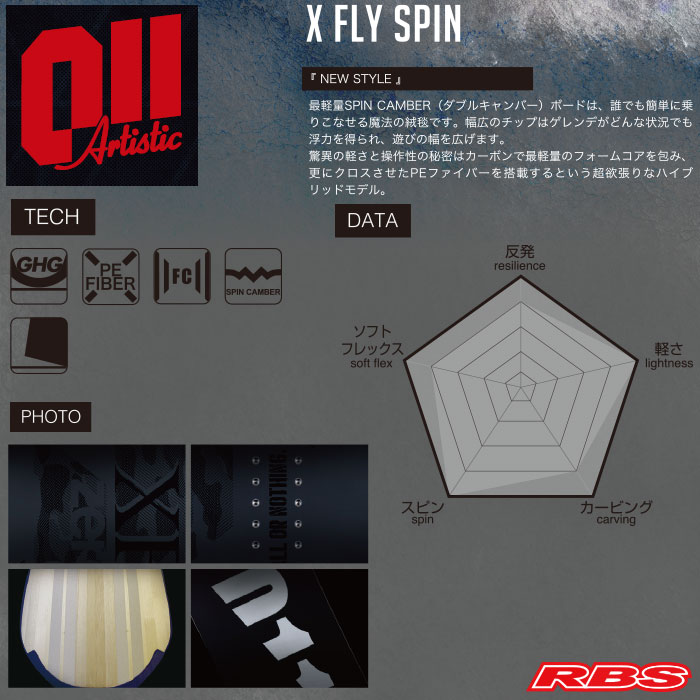 楽天市場】011 Artistic X FLY SPIN 19-20 148 149 150 151 152 153