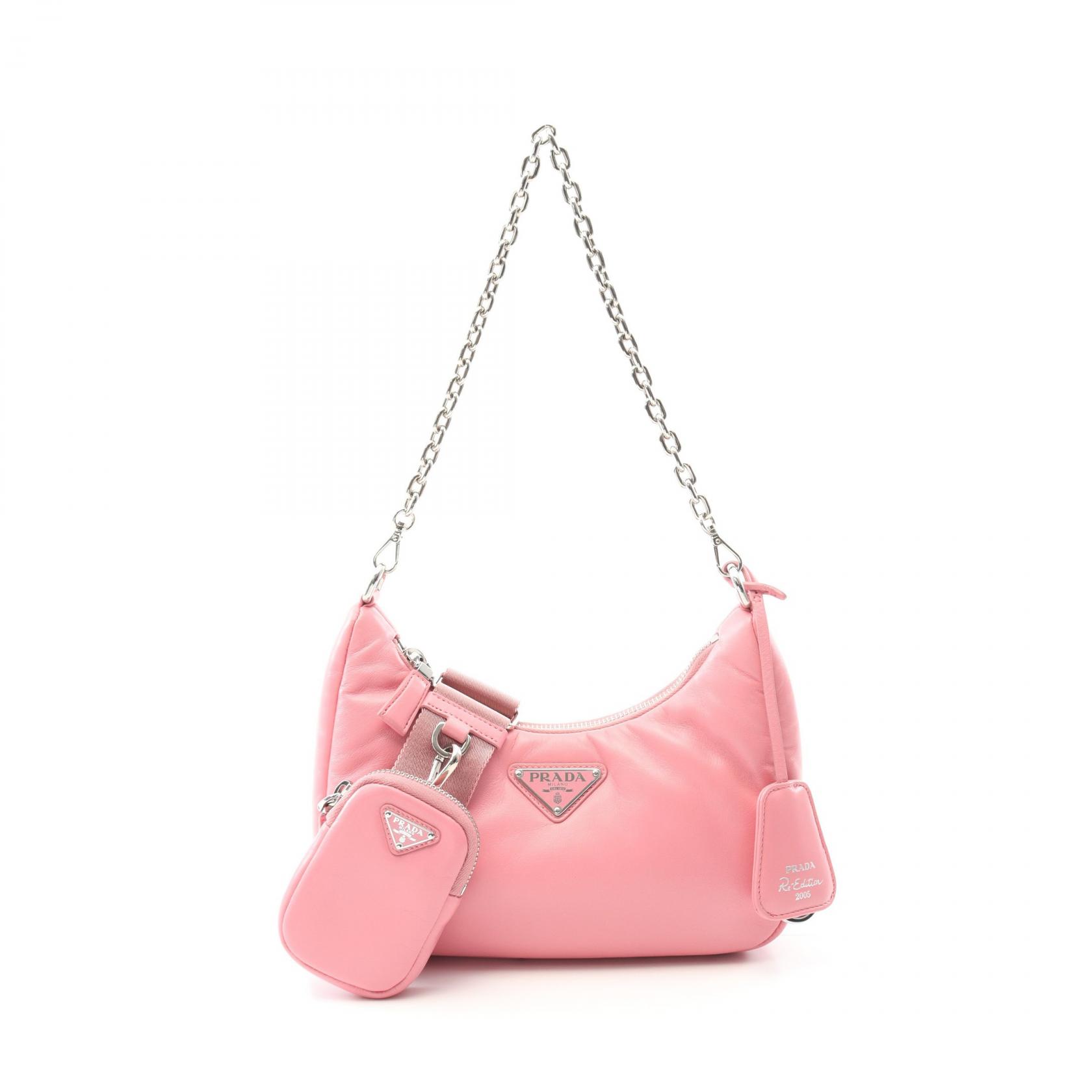 楽天市場】prada バッグ ピンクの通販