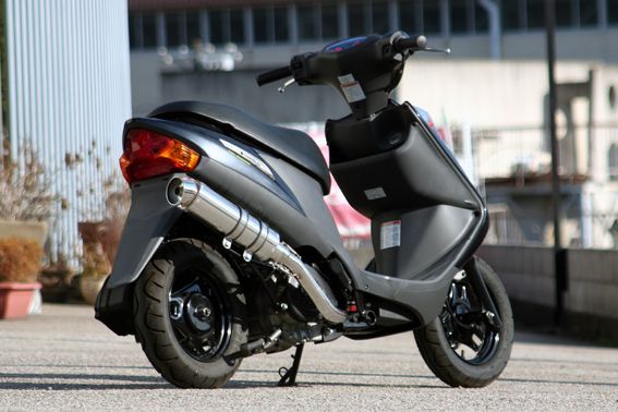 楽天市場】アドレスV125G バイクマフラー EBJ-CF4EA O2センサー車可