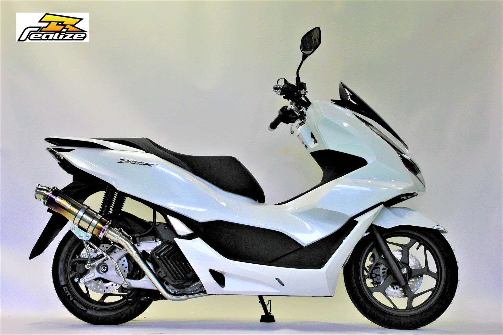 楽天市場】【最新モデル対応】 Realize PCX125 バイク マフラー 2BJ