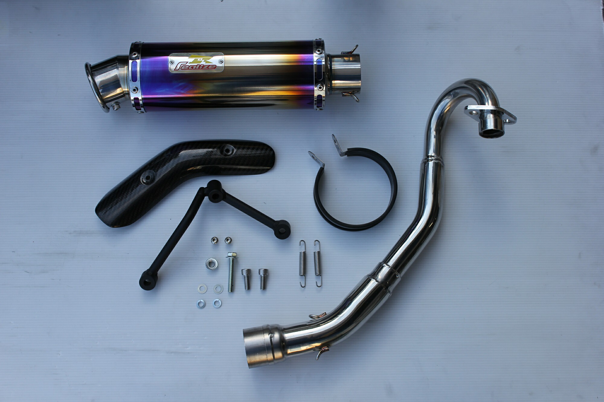 楽天市場】Realize モンキー125 バイクマフラー 2BJ-JB02 8BJ-JB03