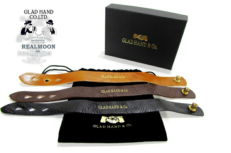 楽天市場】グラッドハンド レザーブレスレットGH-LBR20S-GLADHAND &Co