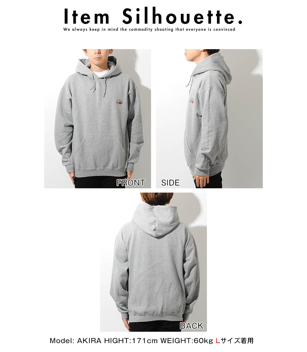 楽天市場】【スーパーセール割引】胸刺繍 アーチロゴ パーカー メンズ