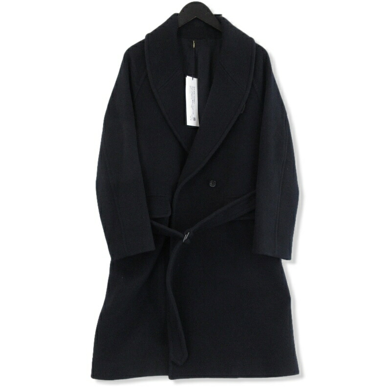 楽天市場】【中古】blurhms ブラームス ショールカラーコート BHS