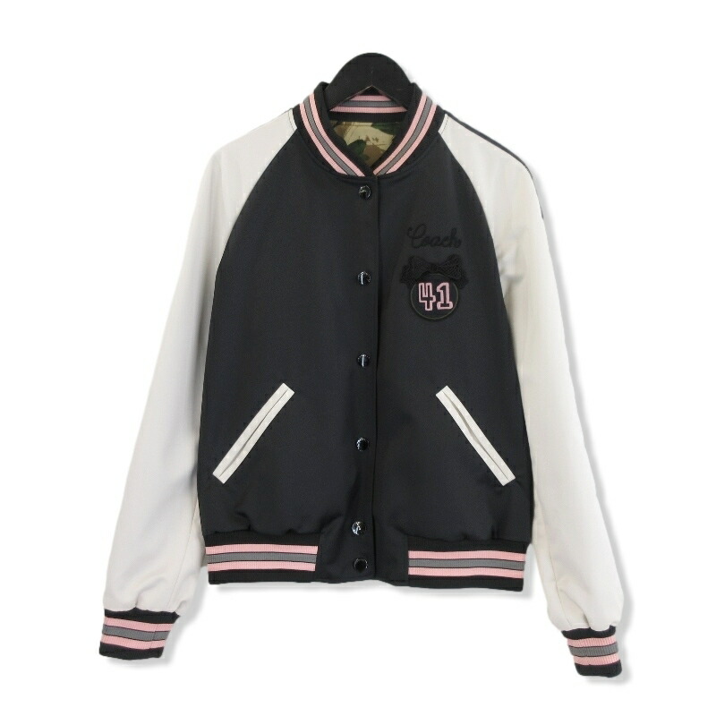 楽天市場】【中古】美品 COACH コーチ スタジャン F26110 リバーシブル