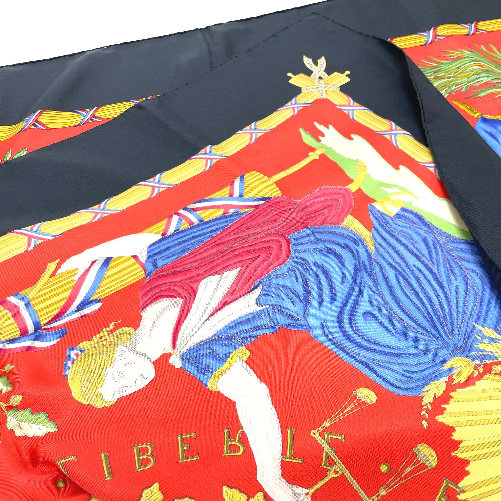 楽天市場】HERMES エルメス カレ90 LIBERTE EGALITE FRATERNITE
