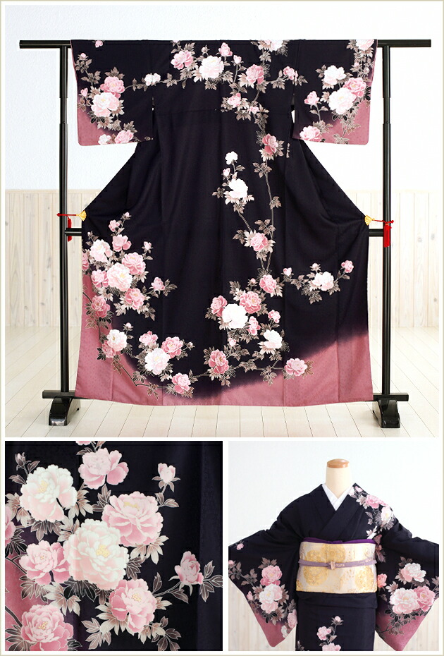 楽天市場】【レンタル】訪問着レンタル 七五三 卒業式 入学式 hw1013-2