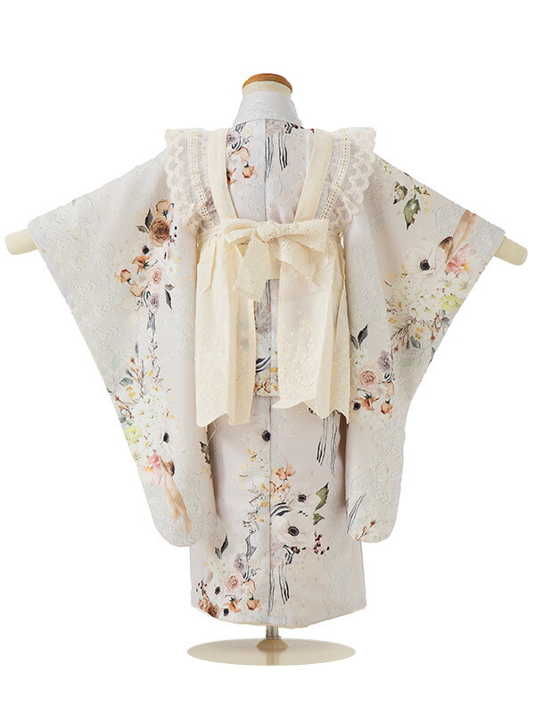 楽天市場】七五三 着物 3歳 レンタル 753 3歳 女の子 くすみカラー