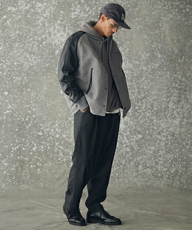 楽天市場】【THEOREM(セオレム)】Leather RS Award Jacket スタジャン