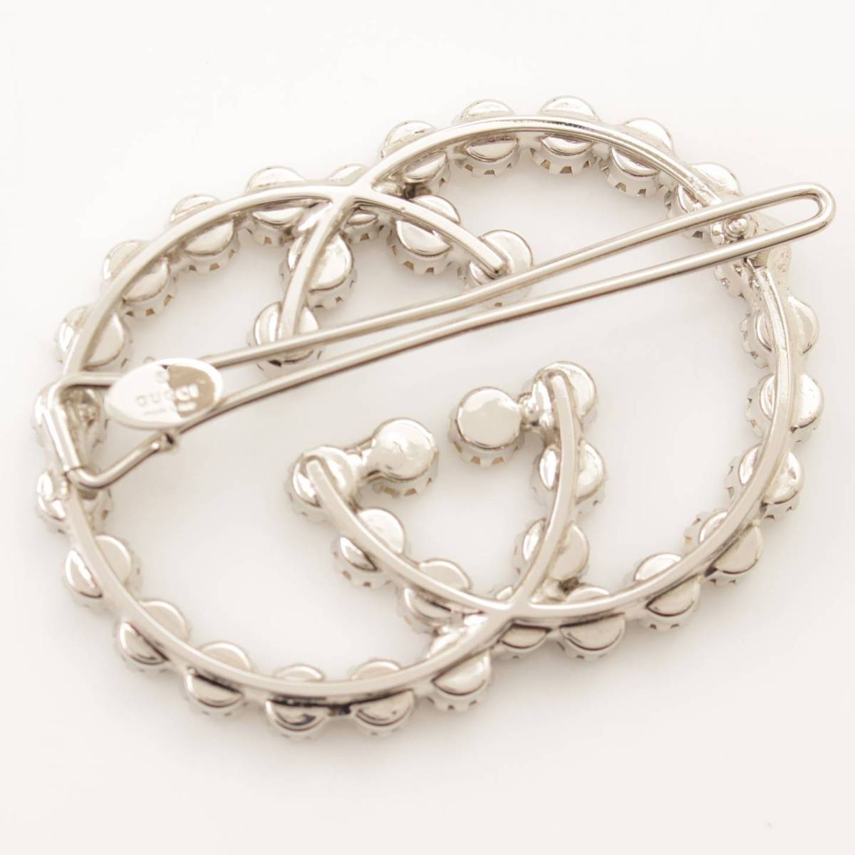 楽天市場】【グッチ】Gucci クリスタル インターロッキングG ヘア