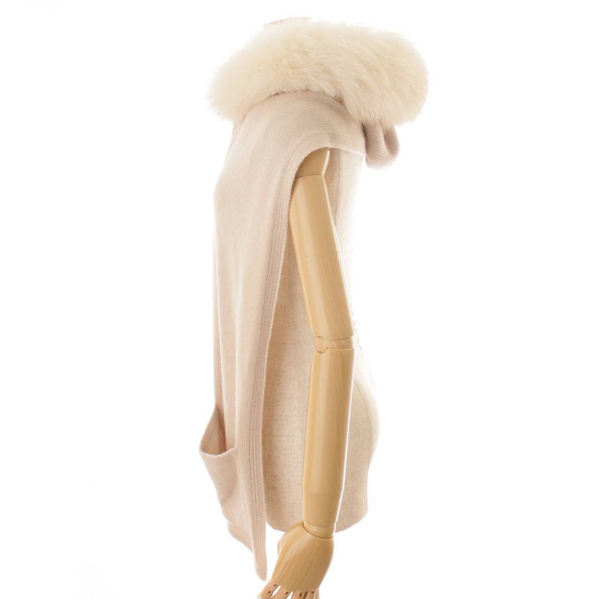 楽天市場】【フォクシー】Foxey フォックスファー フード付き カシミヤ