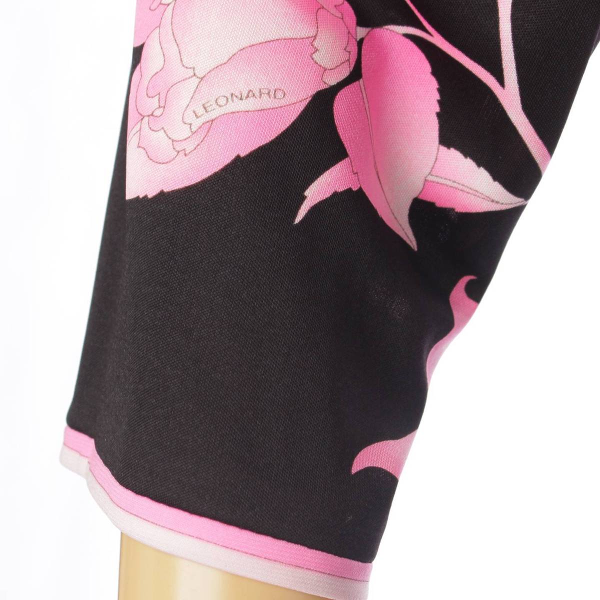 楽天市場】【レオナール】LEONARD カンカン 花柄 長袖 ワンピース