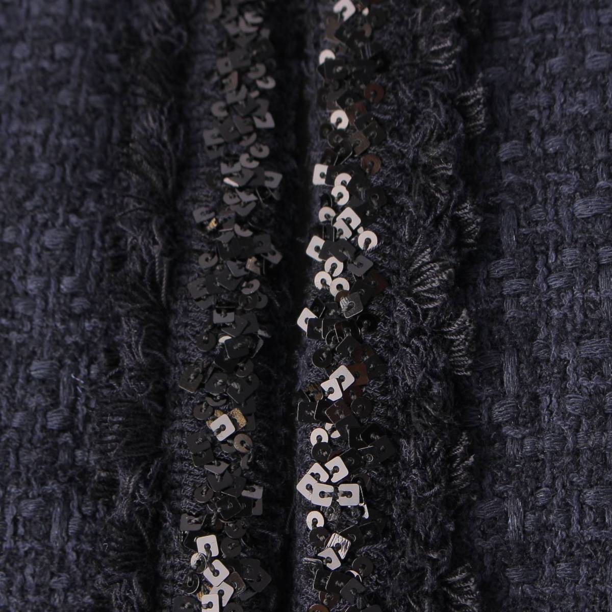 楽天市場】【ドゥロワー】DRAWER ツイード フリンジ スパンコール ノー