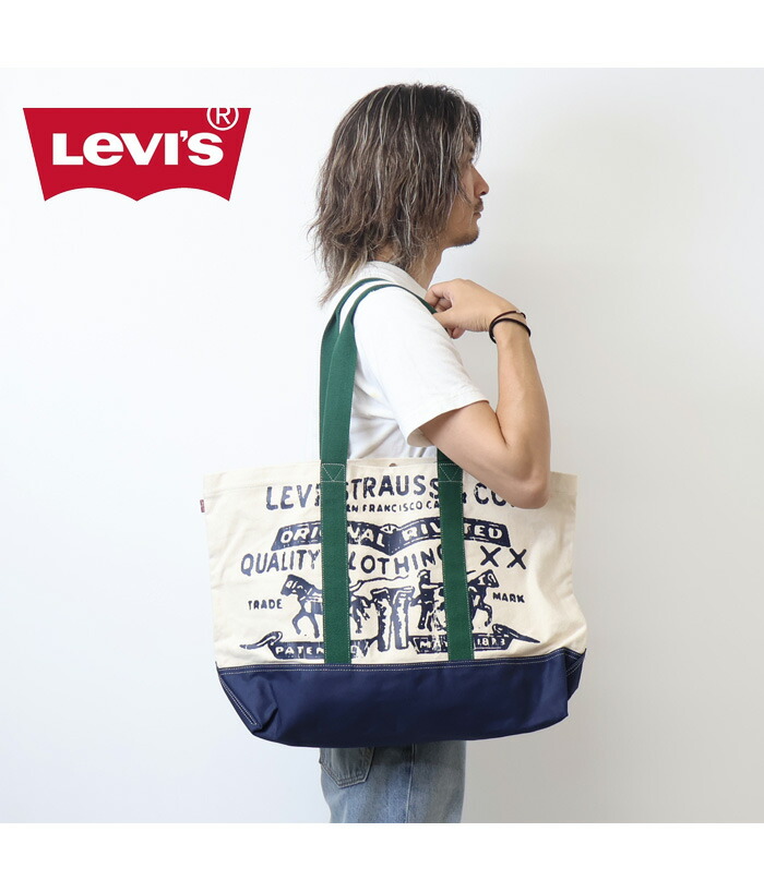 楽天市場】Levi's リーバイス TWO HORSE トートバッグ メンズ