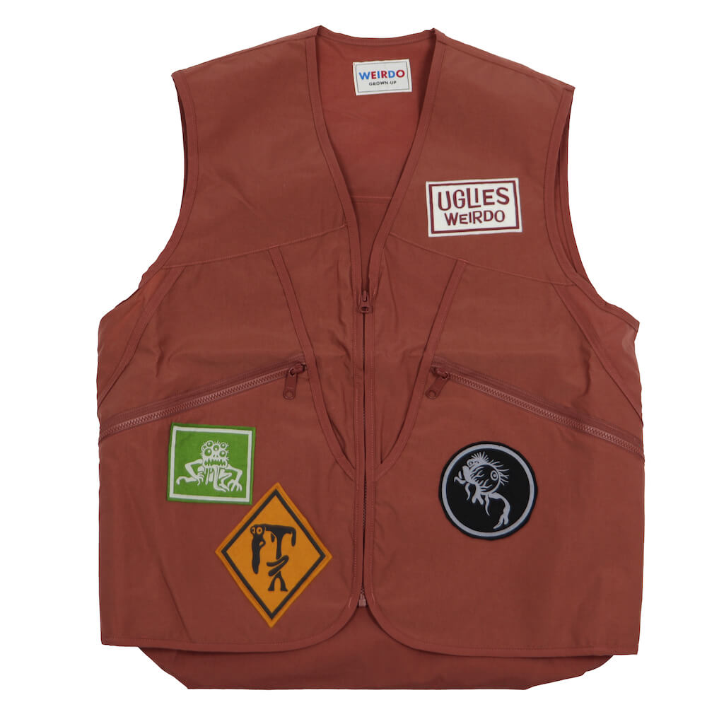 楽天市場】残りM・Lサイズのみ ウィアード ナイロン ベスト メンズ