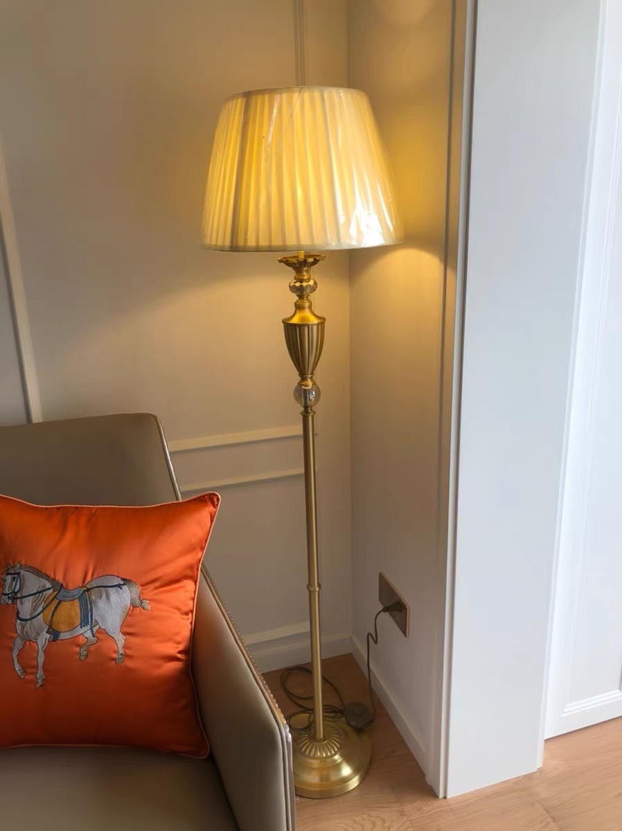 楽天市場】A0591771220FL320-1銅.高級フロアスタンド スタンドライト