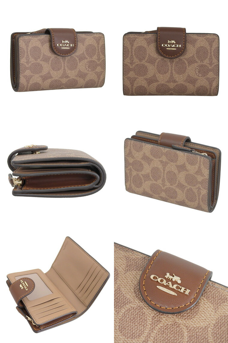 楽天市場】コーチ 財布 COACH 二つ折り財布 【土日祝も発送