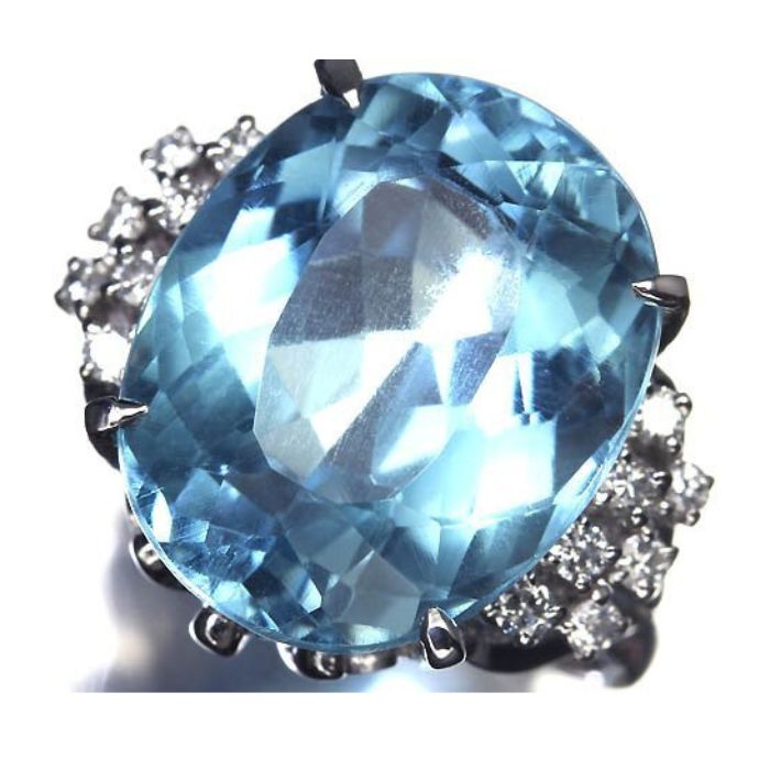 楽天市場】≪Blue Topaz≫ スカイブルートパーズ 特大17.4ct