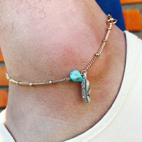 楽天市場】アンクレット メンズ チェーン シルバー ゴールド シンプル