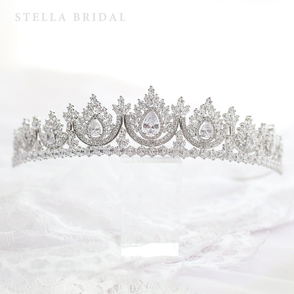 楽天市場】【STELLA BRIDAL公式】ジネット ジルコニア ブライダル