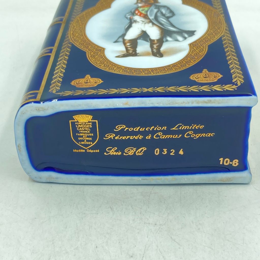 楽天市場】【未開栓】カミュ ナポレオン ブック 青金陶器 700ml 40