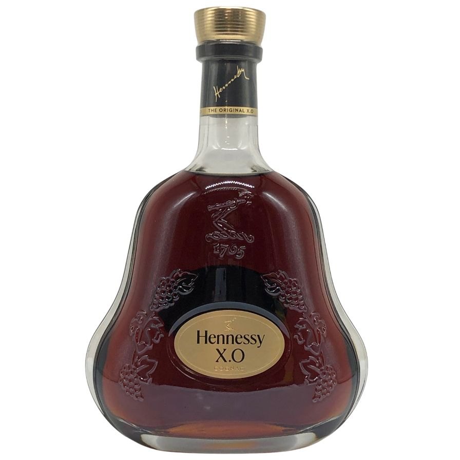 ヘネシー XO Hennessy 金キャップ クリアボトル 未開栓700ml 未開栓