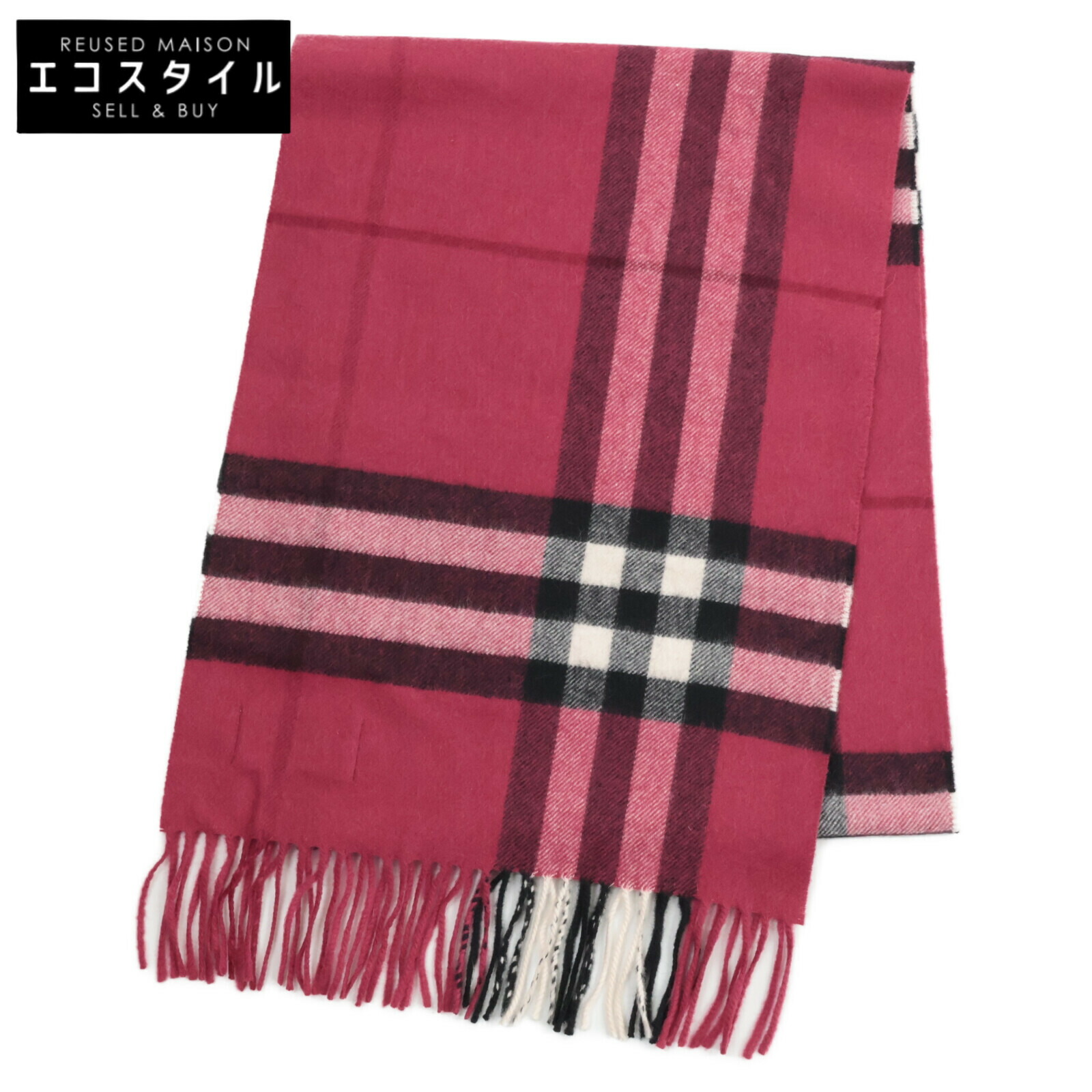 楽天市場】バーバリー マフラー カシミア ピンクの通販