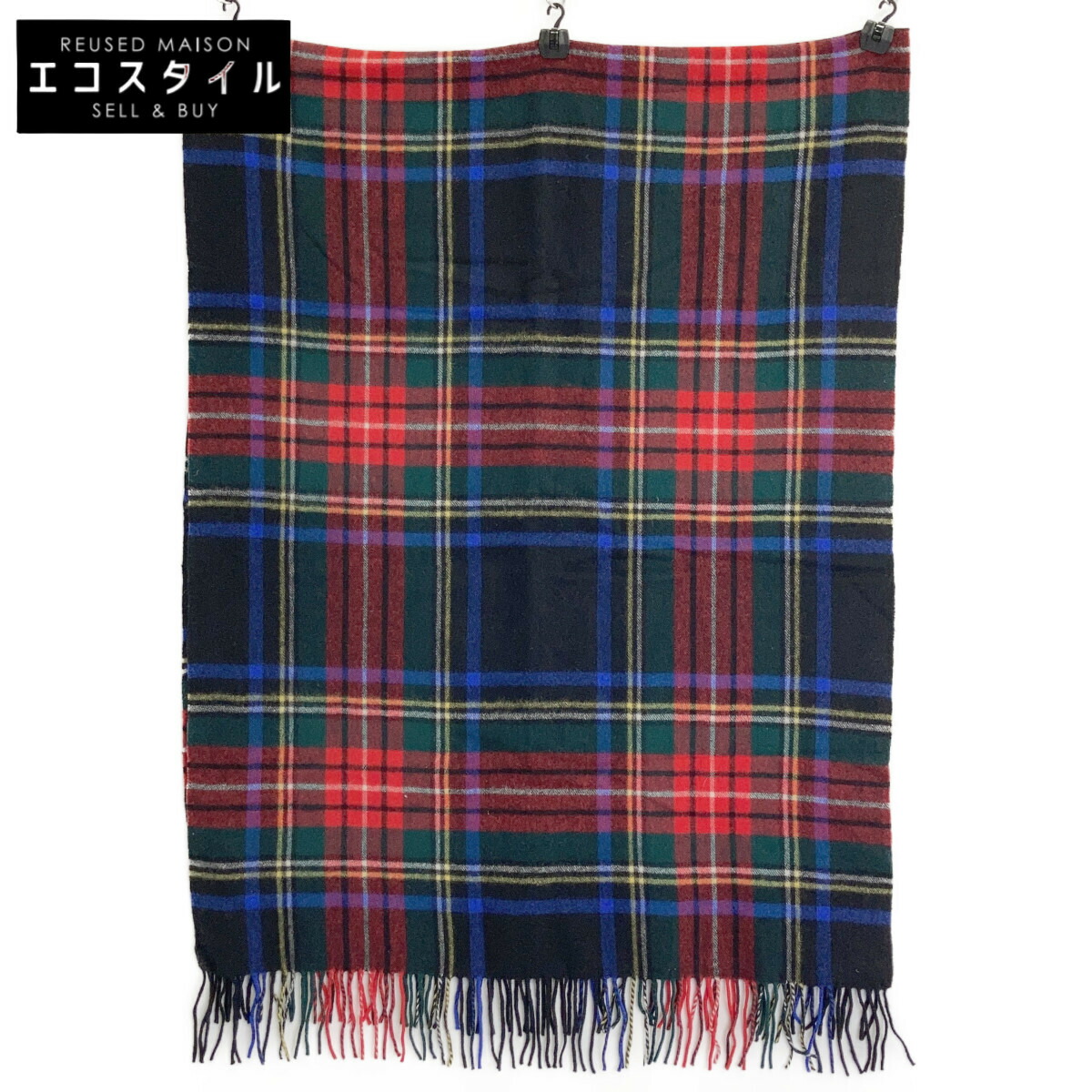 楽天市場】ジョンストンズ マフラー ブラックスチュワートの通販