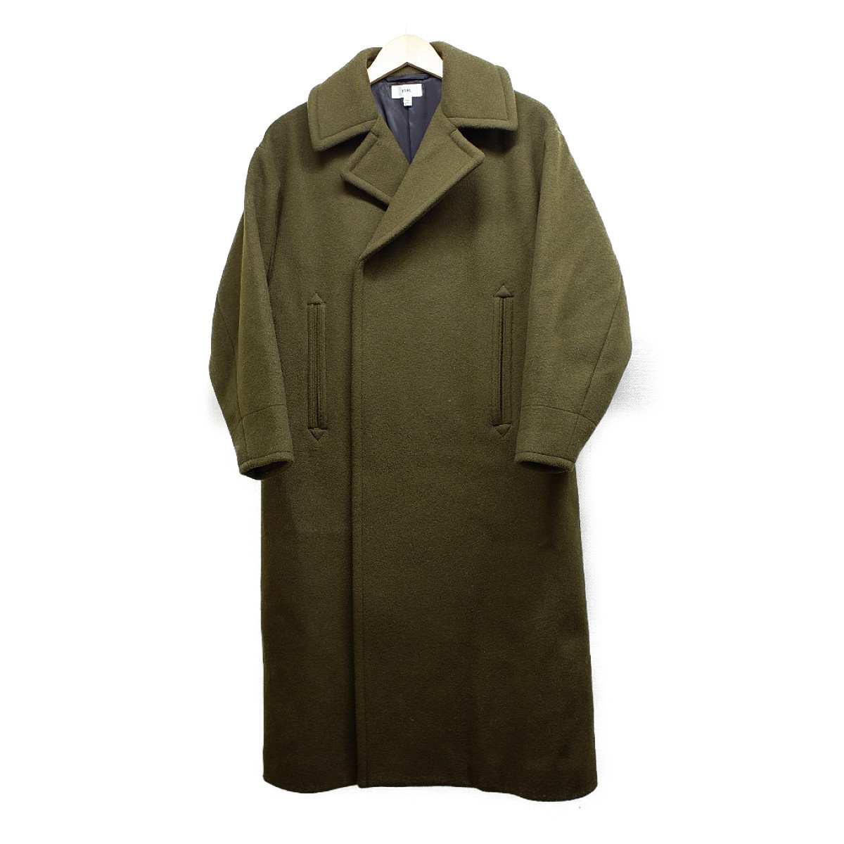 楽天市場】HYKE ハイク 162-17079 オーバーサイズ メルトンウール