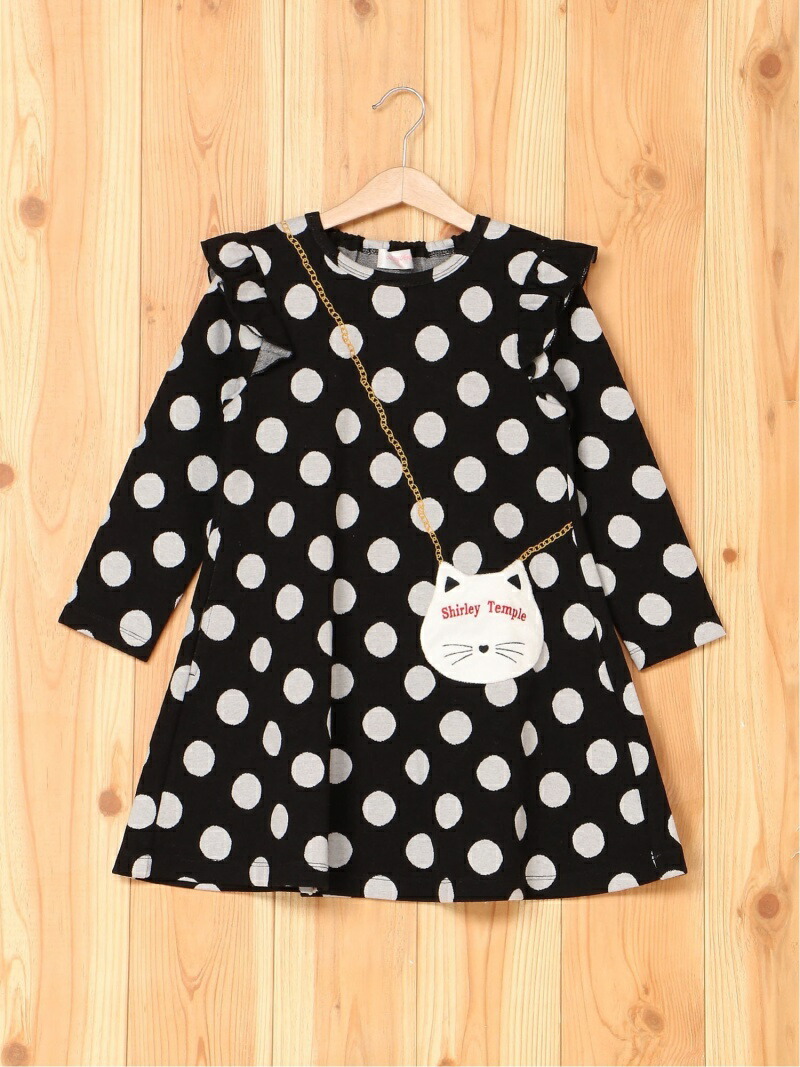 楽天市場】【SALE／50%OFF】Shirley Temple 水玉ニットソーOP