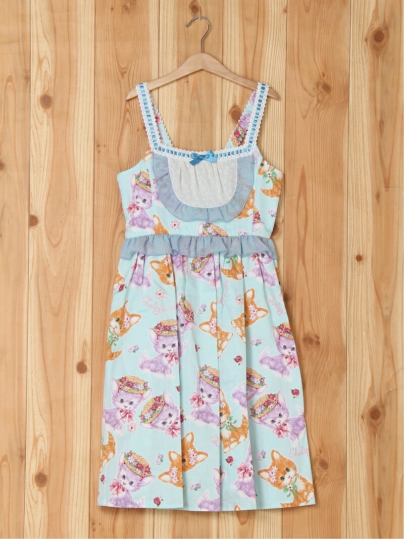 楽天市場】【SALE／50%OFF】Shirley Temple ねこptサンドレス
