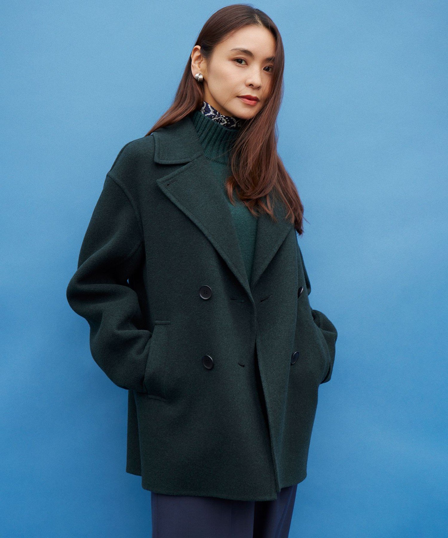 23区｜【滝沢眞規子さん着用】MANTECOPureリバー Pコート | Rakuten