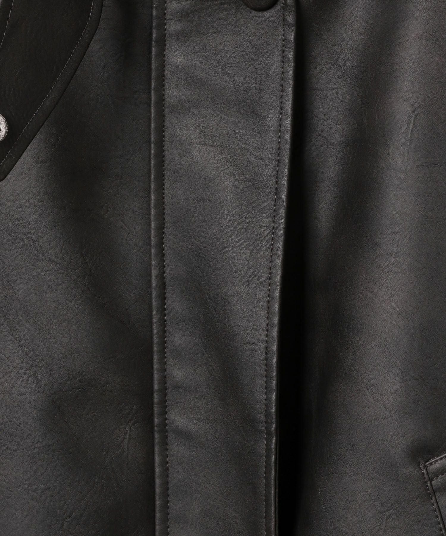 JEANASIS｜ヴィンテージレザーBIGブルゾン | Rakuten Fashion(楽天