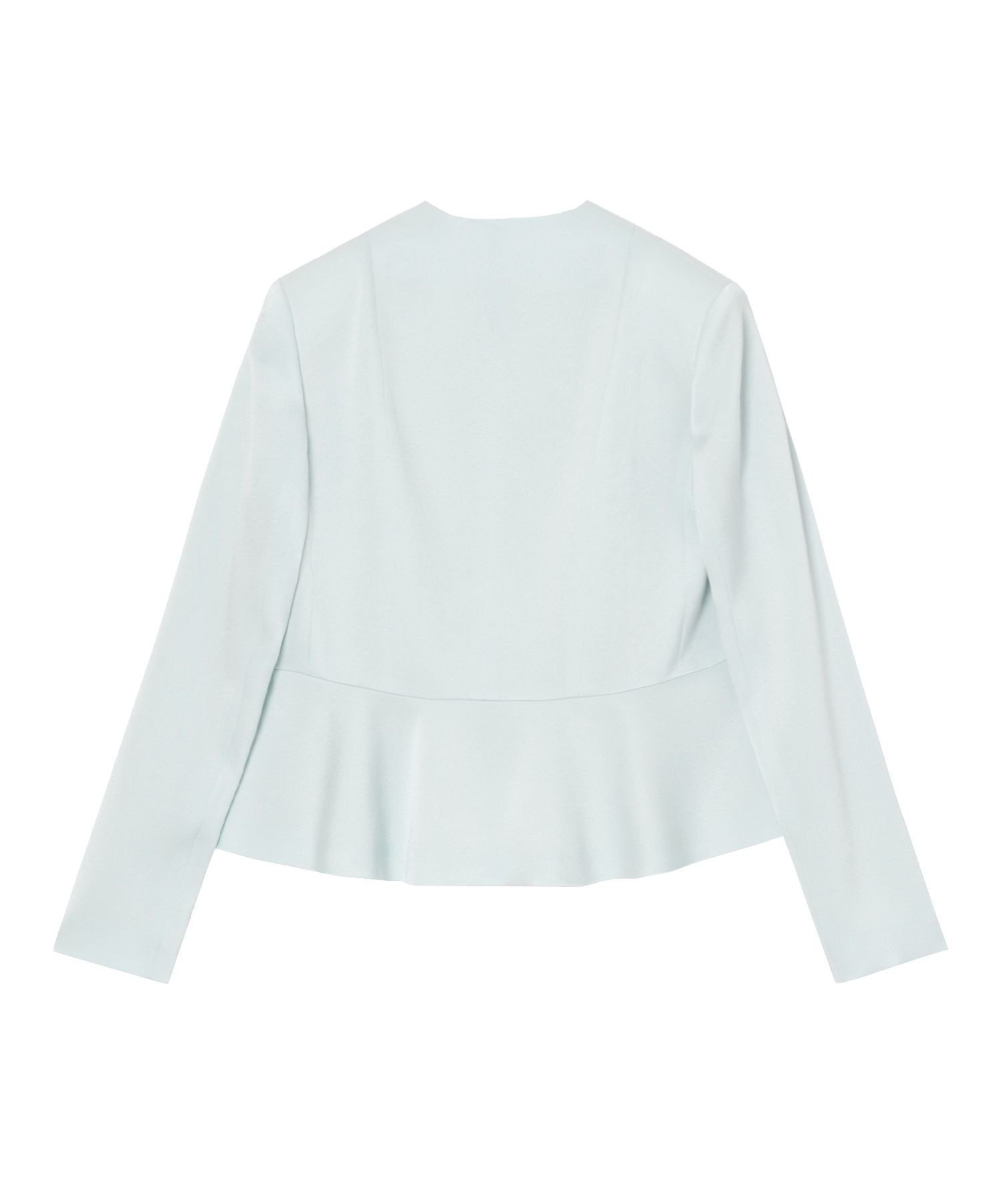 ANAYI｜【Eternal Line 2024】トリアセサテンペプラム ジャケット